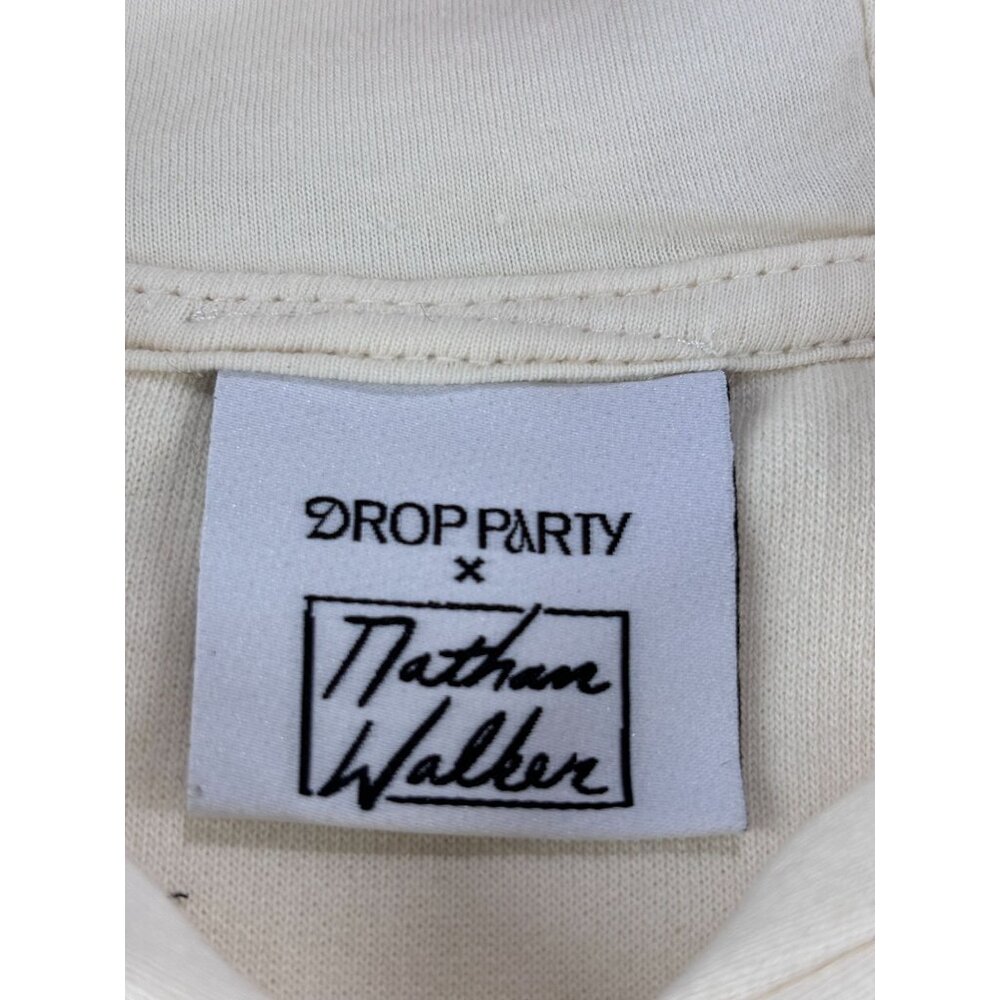 Nathan Walker X Drop Party Hoodie Sweatshirt L Basketball Skull Bee Survive Adva - Picture 4 of 9
